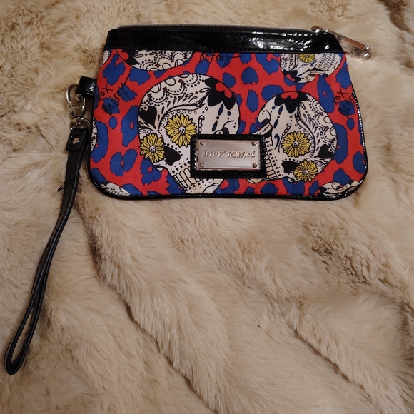 Betsey Johnson Handbags - Juicy Couture Floral Multicolor Wristlet